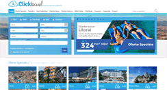 Desktop Screenshot of click-travel.ro